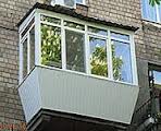 Отделка балкона в пятиэтажке Харьков